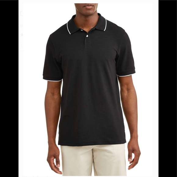Shirts | Mens Pique Stretch Polo Shirt 